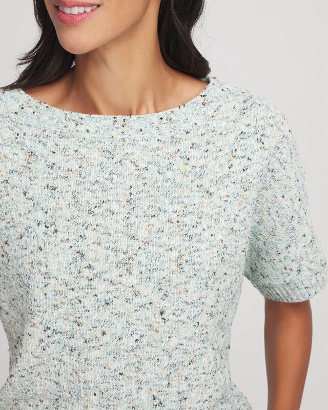 Textured Dolman Pullover Sweater - image 4